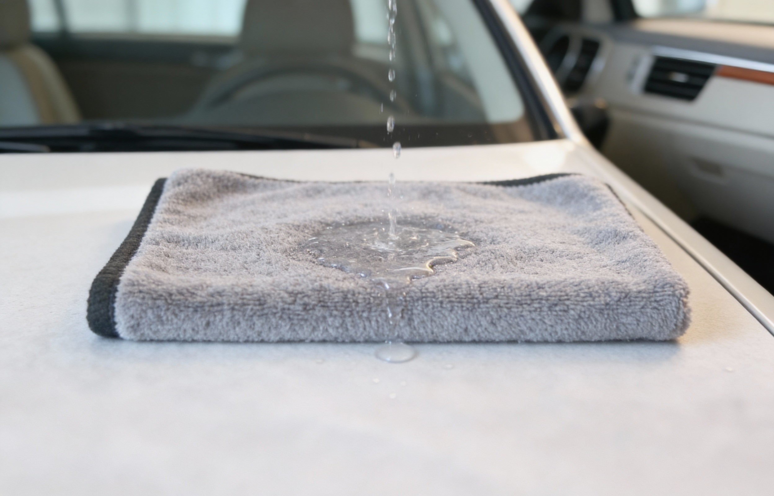 Microfiber Car Wash Towel Absorbent Car Supplies Cleaning Cloth