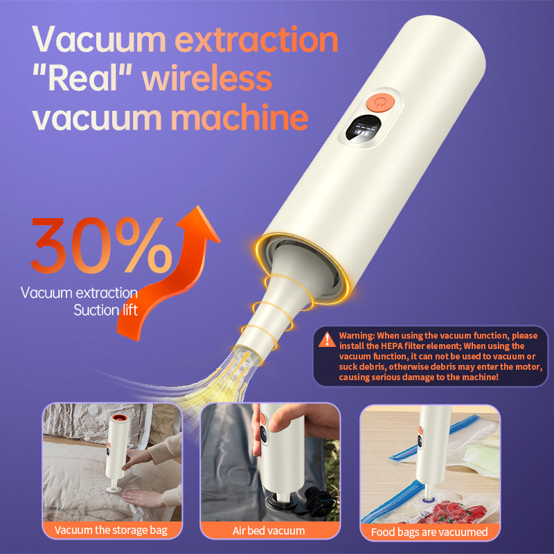 4-in-Multi-functional Vaccumulate Cleaner-Beige