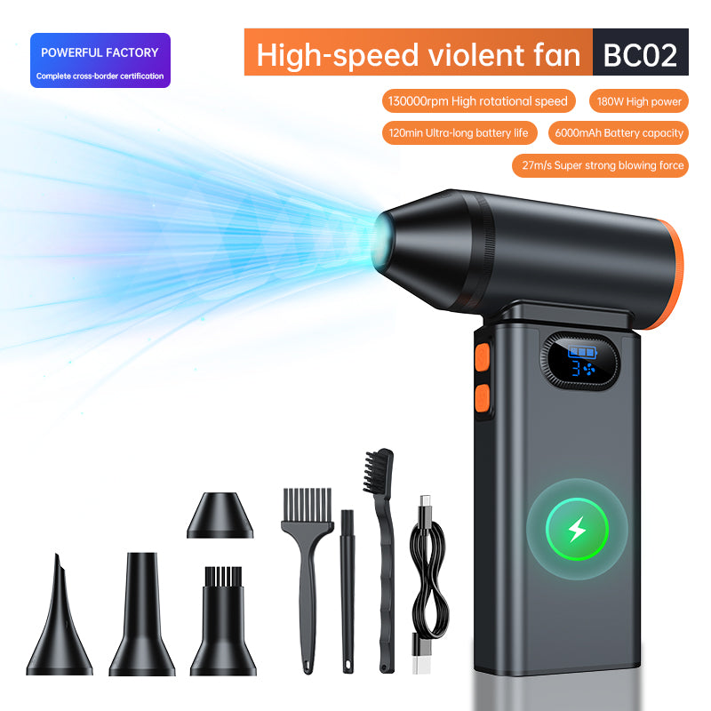 Portable Cordless Turbo Jet Blower