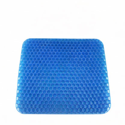 Summer Gel Seat Cushion Breathable Honeycomb Design For Pressure Relief Back Tailbone Pain For Home And Car