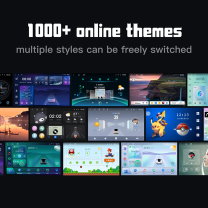 iLauncher Theme for Android Head unit