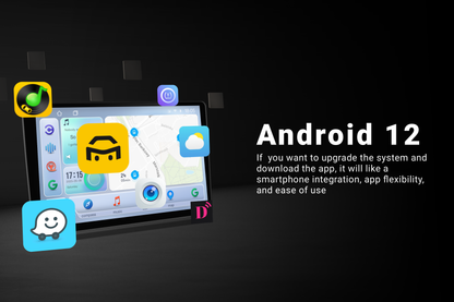 Android 12 13inch Universal Android player Car Radio
