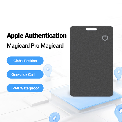 Magicard Mini Global GPS Tracker Find My (IOS only)-Wallet Bike Phone